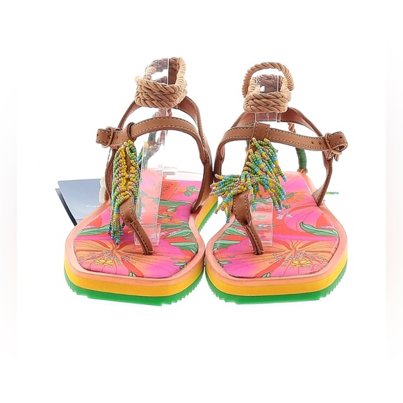 NWT: Farm Rio Beaded sandals - Picture 2 of 6